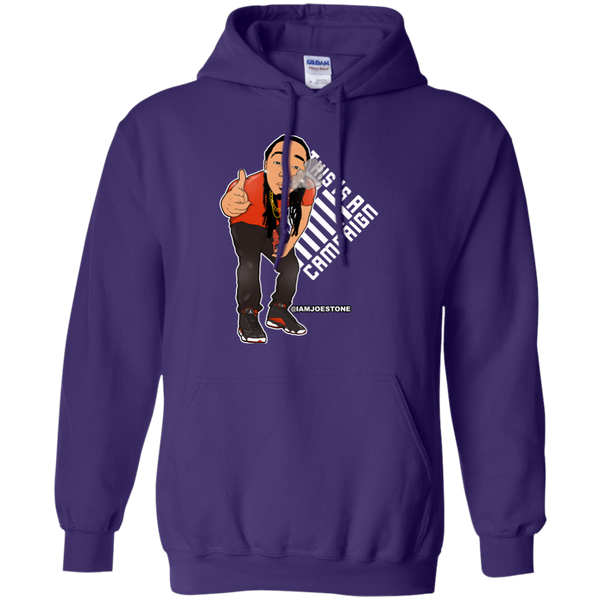 Joe Stone Cartoon & Logo Pullover Hoodie - This Is A Campaign iAmJoeStone