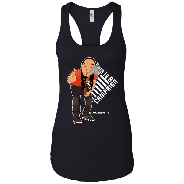 NL1533 Next Level Ladies Ideal Racerback Tank - This Is A Campaign iAmJoeStone