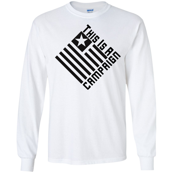 TIAC Black Logo Long Sleeve Shirt - This Is A Campaign iAmJoeStone